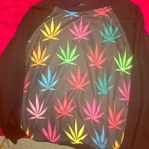marijuana leaf crew new